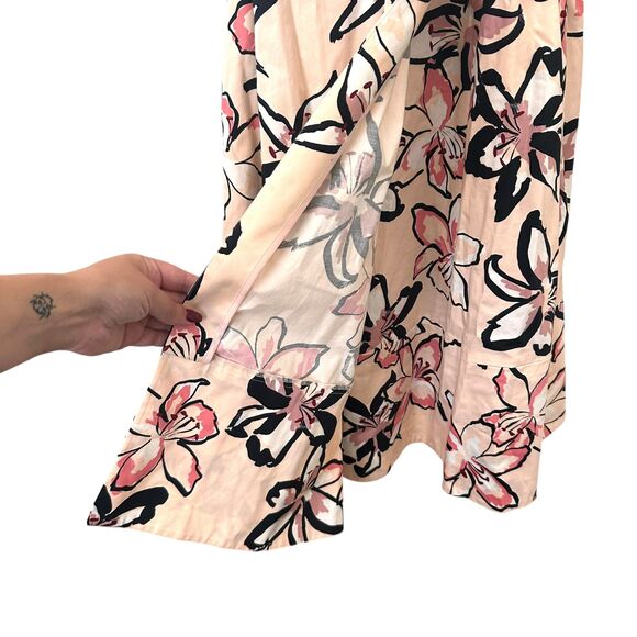 KATE SPADE Tiger Lily Wrap Knee-Length Dress‎ Pink Sz6 - Picture 4 of 7